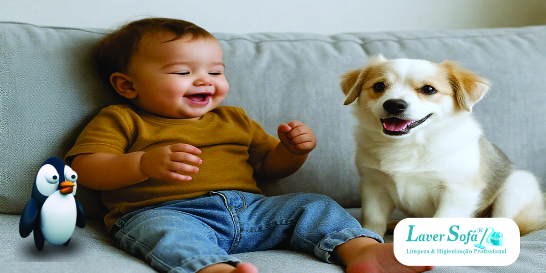 Limpeza e Higienização de Sofá